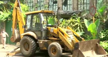 Demolition was carried out by BMC at Kangana Ranaut's Bandra bungalow