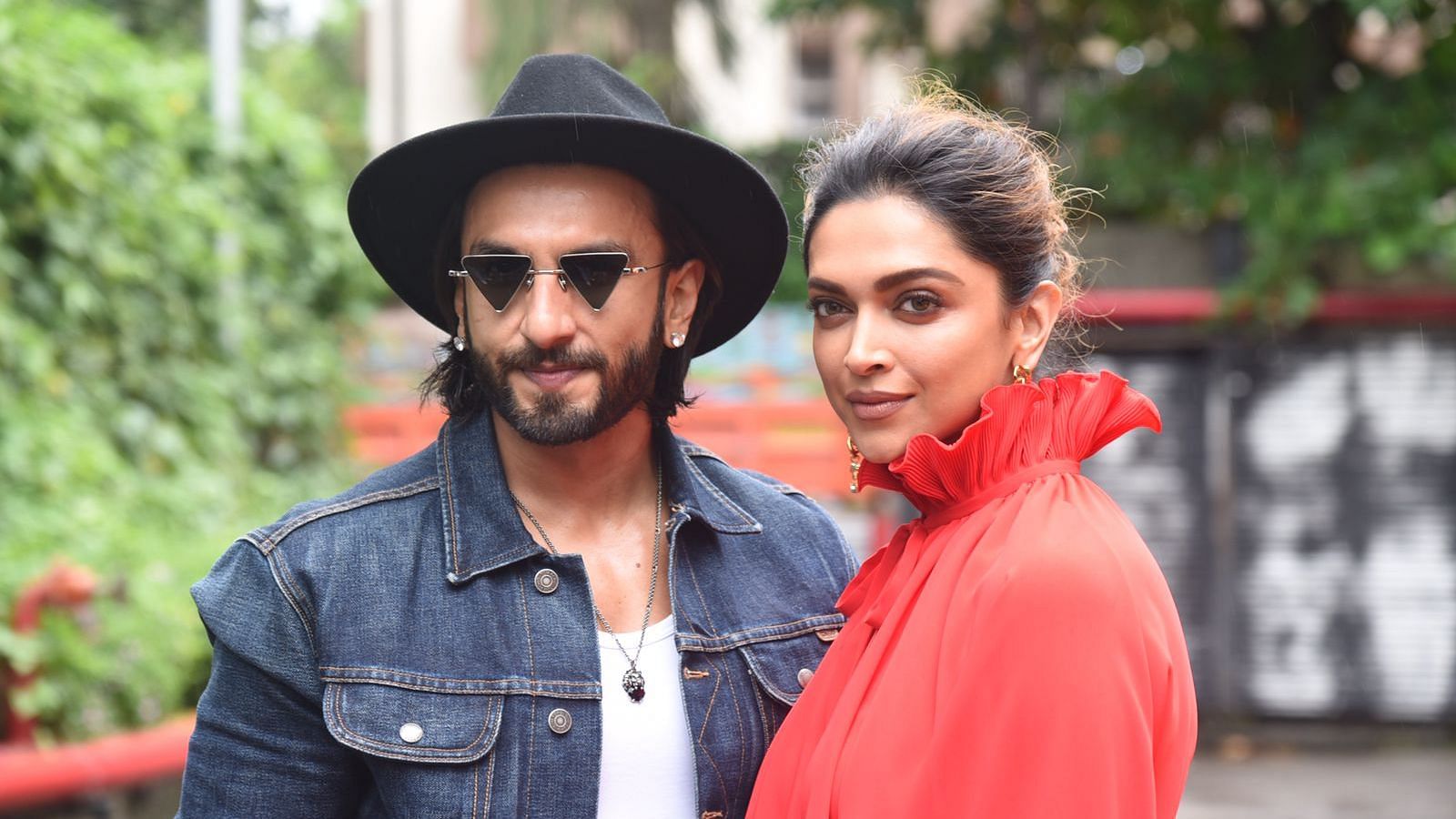 Ranveer Singh with his wife Deepika Padukone