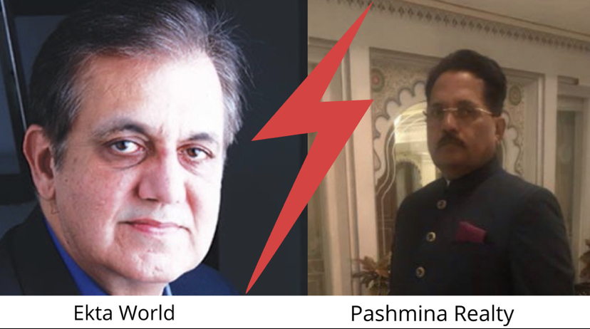 FIR has been lodged by Ekta World against Pashmina Realty