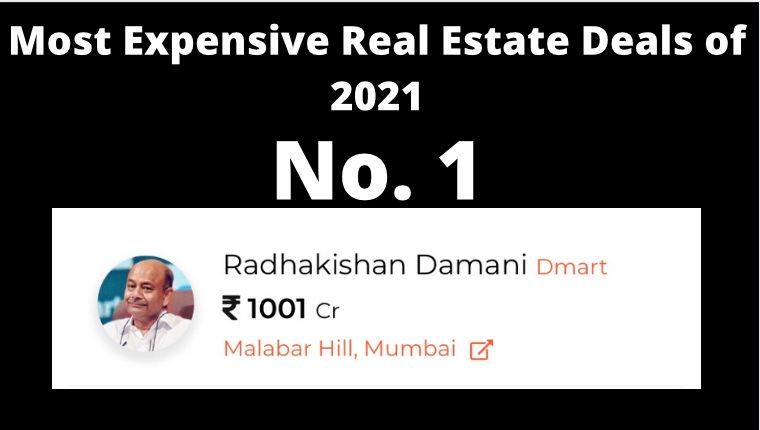 Radhakishan Damani bought the most expensive realty deal in India ever.