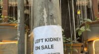 man wants to sell kidney to pay security deposit to landlord