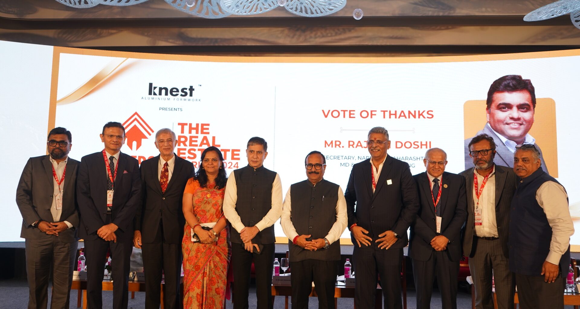 Dignitaries at NAREDCO Maharashtra's The Real Estate Forum 2024