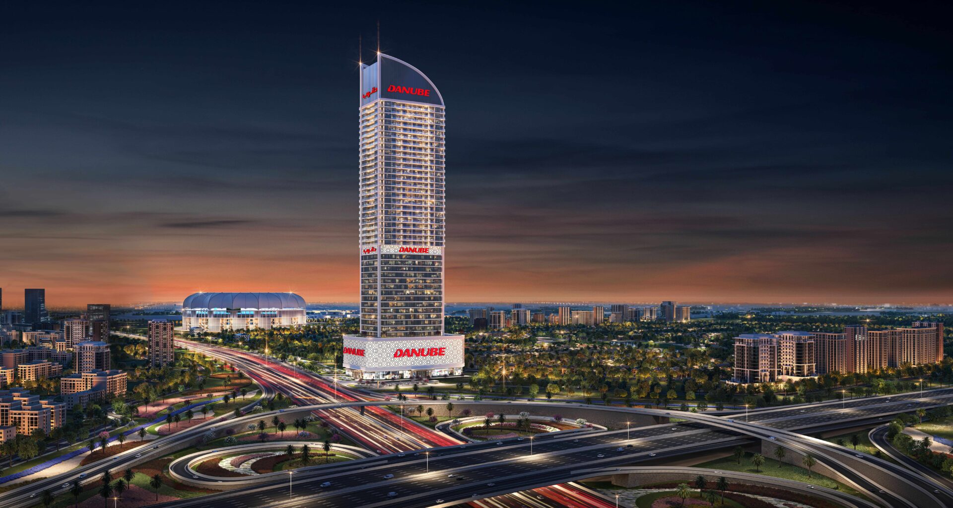 Danube Properties has launched Aspirz by Danube in Dubai Sports City, a 40-floor mixed-use tower featuring 266 offices and 432 hotel apartments. For the first time, the developer is extending its 1% monthly payment plan to office buyers, a move that could reshape commercial ownership options for SMEs and startups in Dubai.