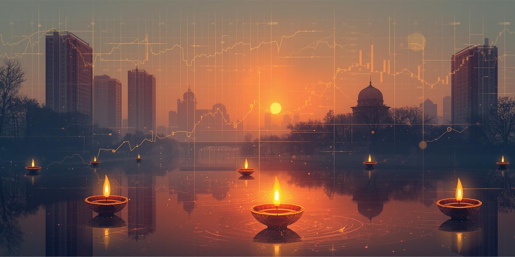 Mumbai’s real estate market saw a festive slump as Dhanteras and Diwali property registrations fell well below average, signalling early signs of a slowdown amid firm developer pricing and hesitant buyers.