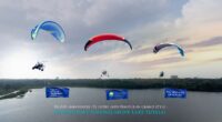 The House of Abhinandan Lodha (HoABL) marked its grand entry into Nagpur with an aerial paramotor show over Futala Lake, announcing its new plotted development — Nagpur Marina — inspired by waterfront living.