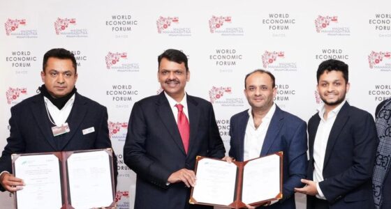 Maharashtra secured $51 billion in investment commitments at WEF Davos 2026 as CM Devendra Fadnavis presided over key MoUs spanning real estate, infrastructure, sustainability, and urban innovation.