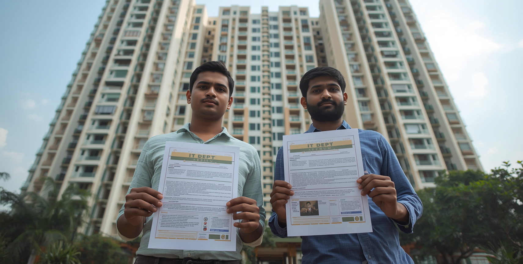 “Bought two flats for ₹2.25 crore in 2007. Received tax notice for ₹5.80 crore in 2020 just because stamp duty value jumped. How a single DVO report and the 10% tolerance rule saved both brothers from a massive tax bill — the full story.”