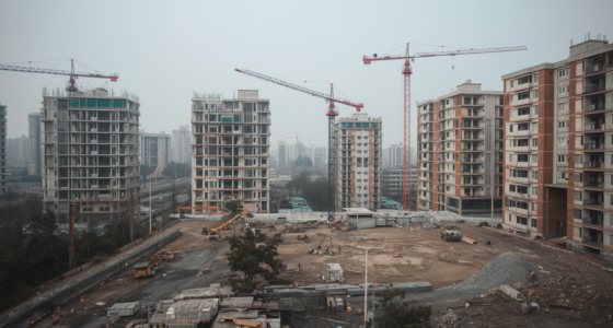 India’s office real estate market saw a sharp 36% drop in new construction in Q1 2026, even as leasing demand surged 20%, tightening vacancies and pushing rentals higher across major cities.