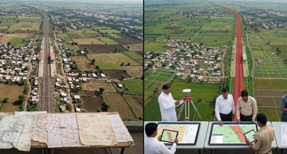 Maharashtra will now officially record railway land ownership in 7/12 extracts and maps to curb encroachments and disputes.