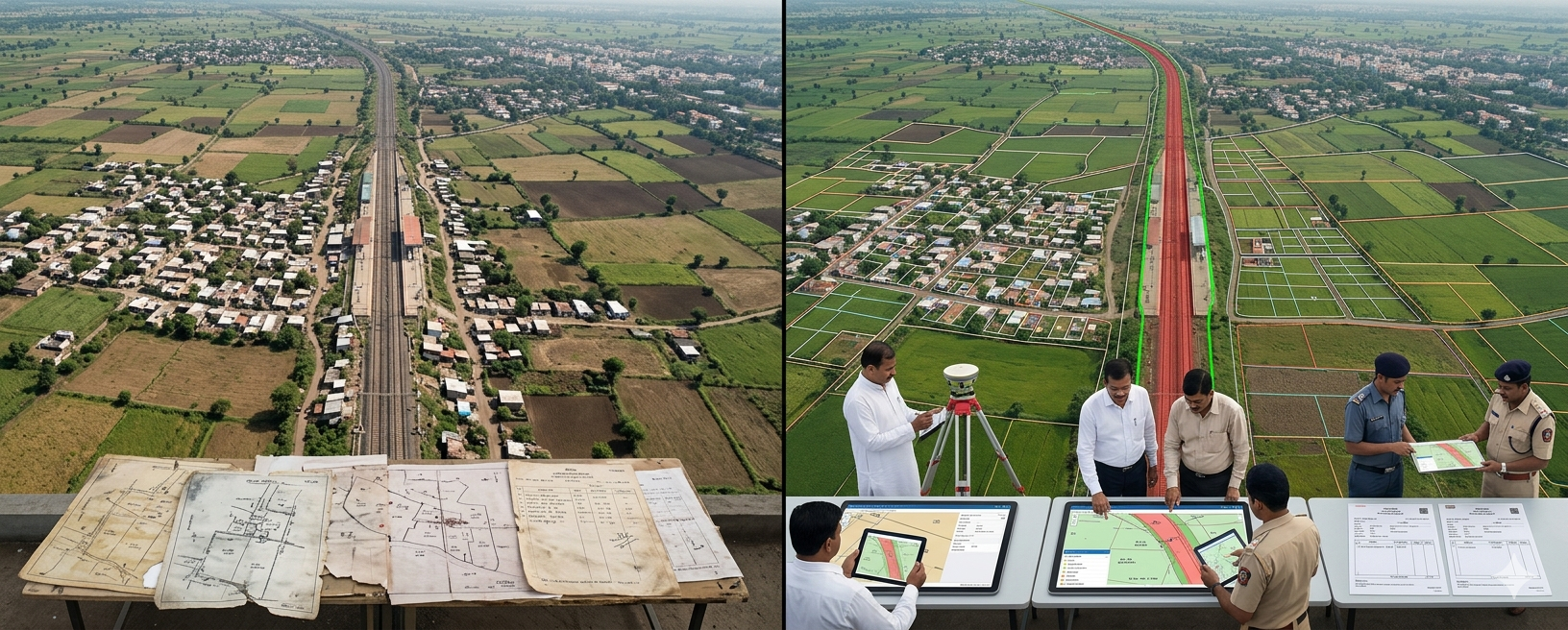 Maharashtra will now officially record railway land ownership in 7/12 extracts and maps to curb encroachments and disputes.