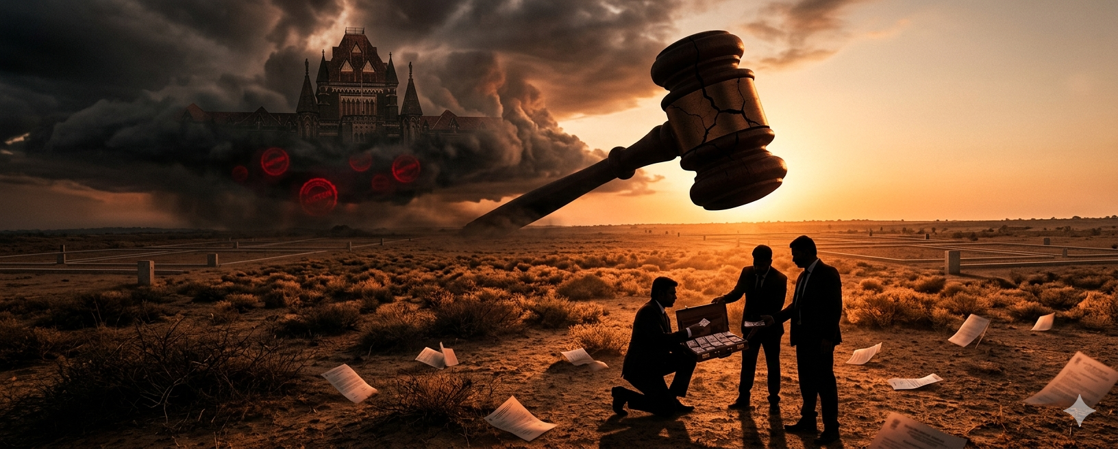 In a landmark ruling, Bombay HC has termed the 2020 auction of NSEL-attached land a “scam within a scam”. A 35-acre Haryana plot valued at ₹60 crore was sold for just ₹10 crore amid rigged valuation, fake publicity and collusion. Court orders fresh transparent auction and returns buyer’s money.