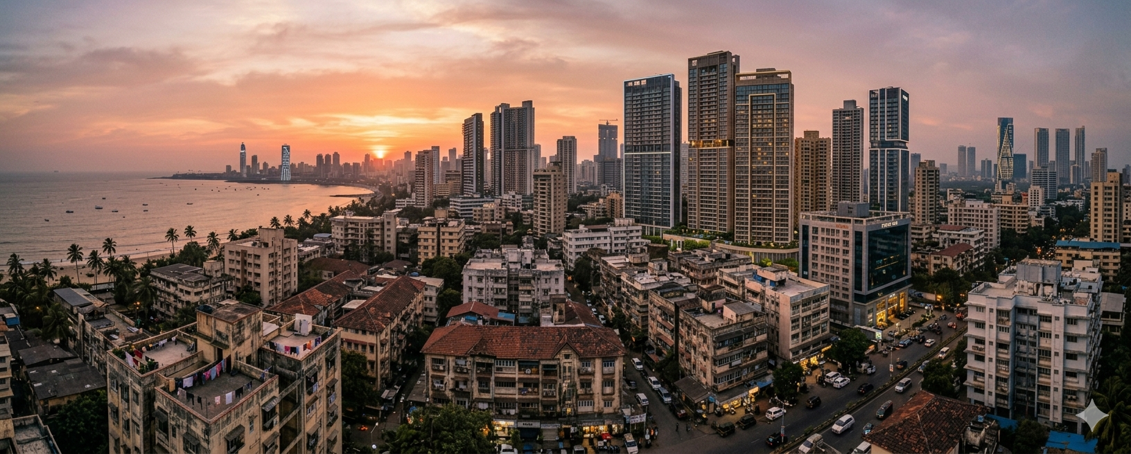 Mumbai’s western suburbs are driving a massive redevelopment boom, with over 44,000 new homes worth ₹1.3 lakh crore in the pipeline, reshaping the city’s skyline and urban future.