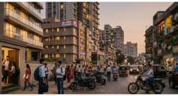 AI Image Prompt: India sees a 30% surge in rental housing searches as PGs, hostels, and flexible living options gain traction across cities.