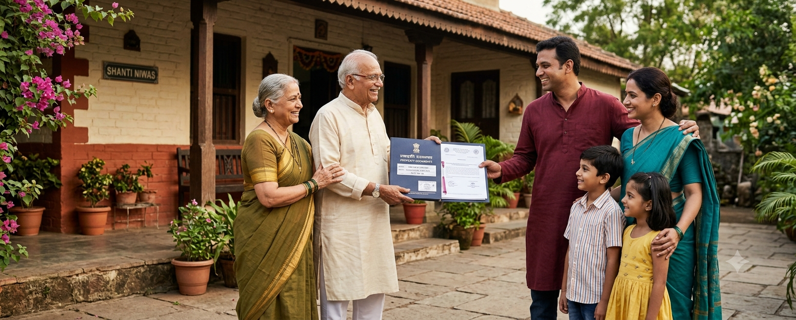 Only ₹200 registration fee applies to gift deeds of residential or agricultural property to close family members in Maharashtra since 2016.
