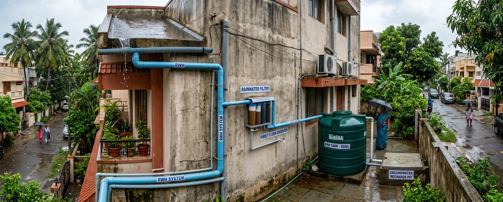 Maharashtra Eases Rainwater Harvesting Rules for Old Buildings; New Permission Process for Mumbai, MMR