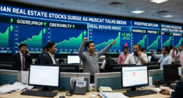 Realty stocks hold near 875 on August 19 as Muscat second round US-Iran talks begin. The sector waits on crude and Oman's next signal from the table.