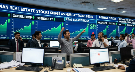 Realty stocks hold near 875 on August 19 as Muscat second round US-Iran talks begin. The sector waits on crude and Oman's next signal from the table.