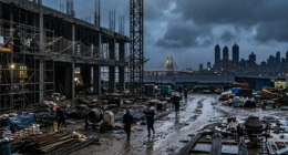 July construction demand slowed due to monsoon rains, but higher government capex could support a stronger building material recovery.