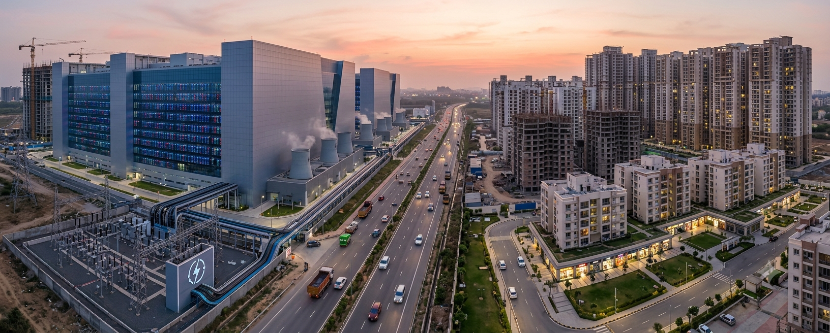 Maharashtra could generate over 54 million sq ft of housing demand from India's data centre boom by 2030, says Square Yards.
