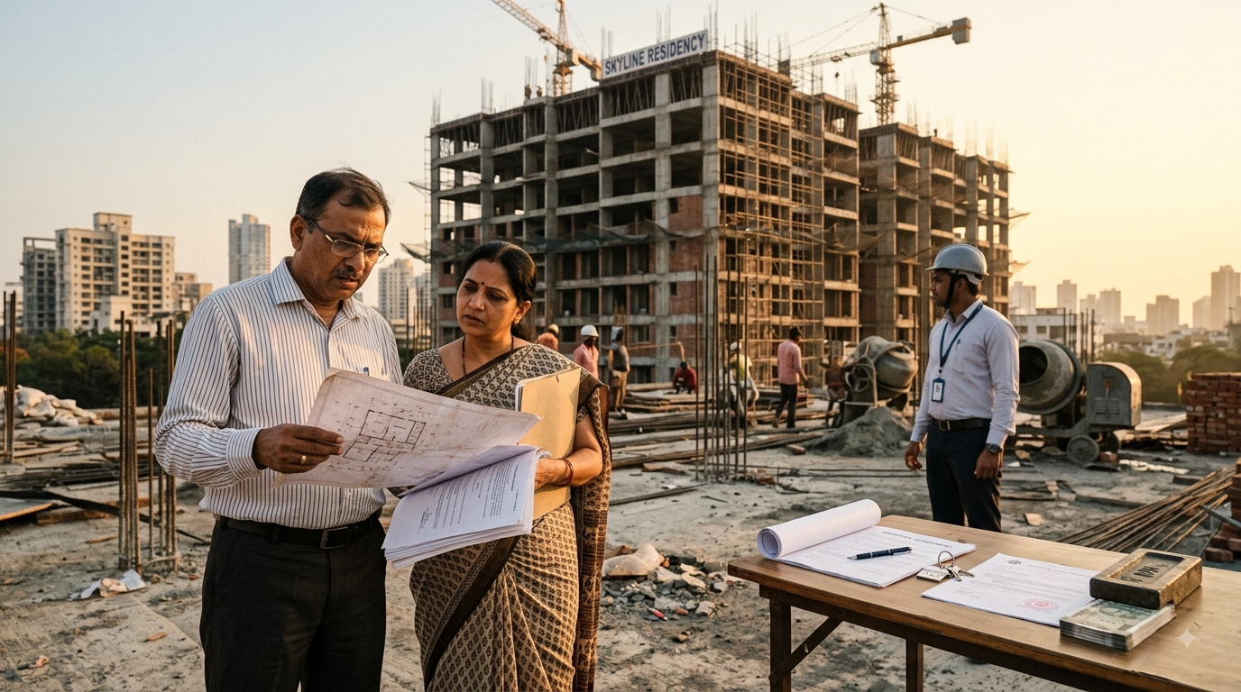 Revenue Minister Bawankule proposes capping builder payments at 75-80% before agreement for sale, with final registration.