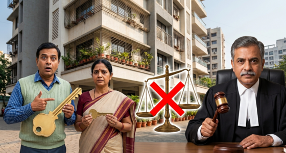 Society cannot charge higher common maintenance just because a flat or shop is bigger. Co-op Court holds charges for common amenities must be equal for all.