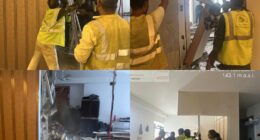 BMC demolished unauthorised alterations at Rustomjee Crown after 138 notices over alleged FSI violations and common area misuse.