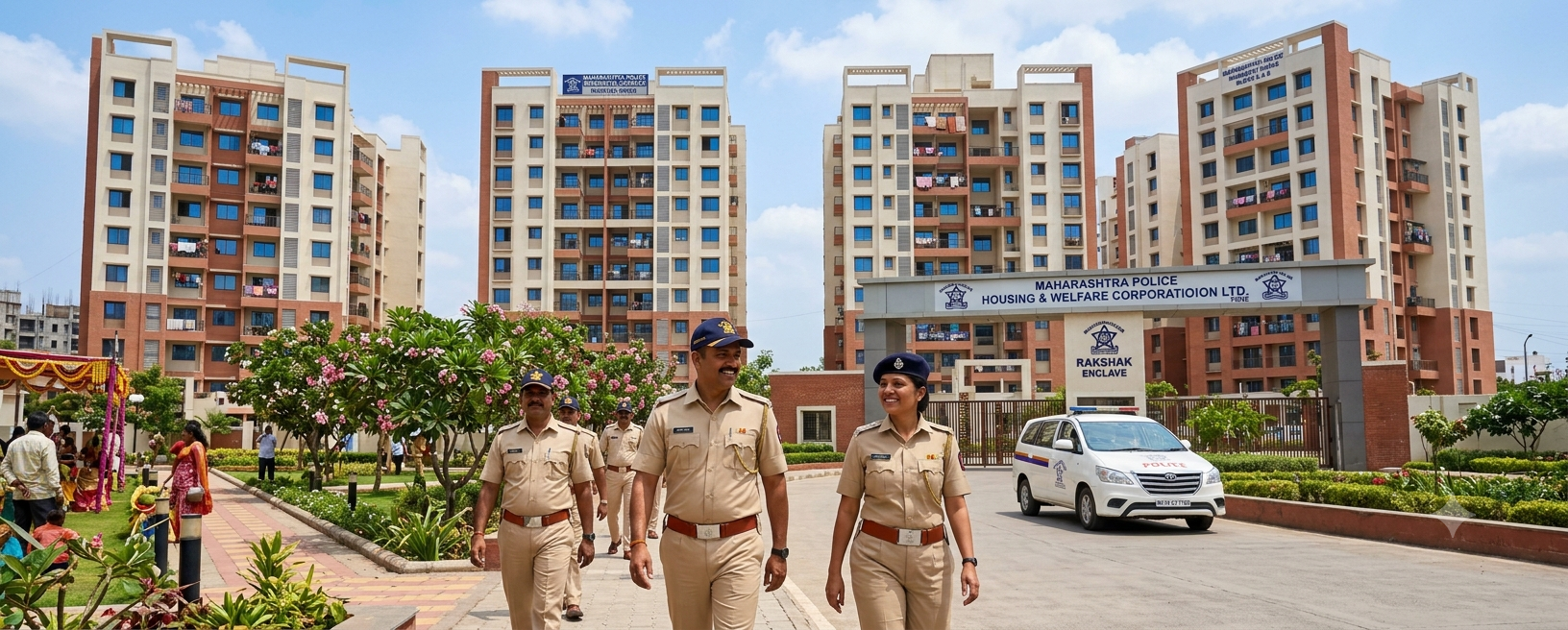 Maharashtra declares MSPHC the statewide implementing agency and developer for police housing on police lands under DCPR-2034 Regulation 33(3)(A).
