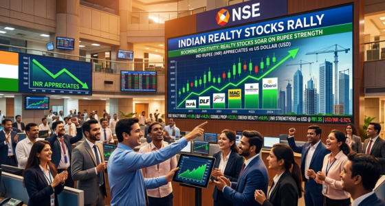 Realty Sector Bounces Back as Trump Plays Down Iran Conflict and Rupee Surges to Two-Month High