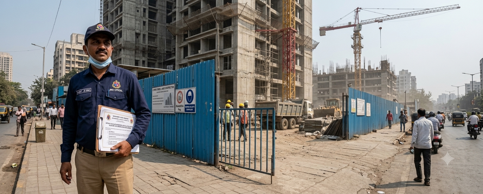 BMC mandates undertakings from architects and developers, imposing personal liability for air pollution non-compliance at IOD stage.