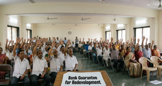 Neither Builder, Nor the Committee, Only Members Will Decide Bank Guarantee During Redevelopment