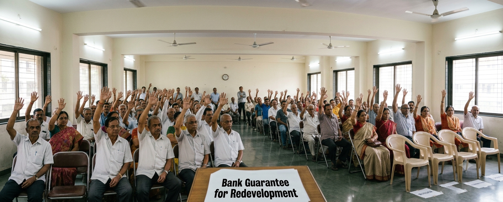 Neither Builder, Nor the Committee, Only Members Will Decide Bank Guarantee During Redevelopment