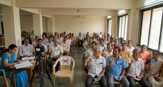 No Proxy Vote, Registrar's Officer To Attend Meeting Society Redevelopment Series Part 5
