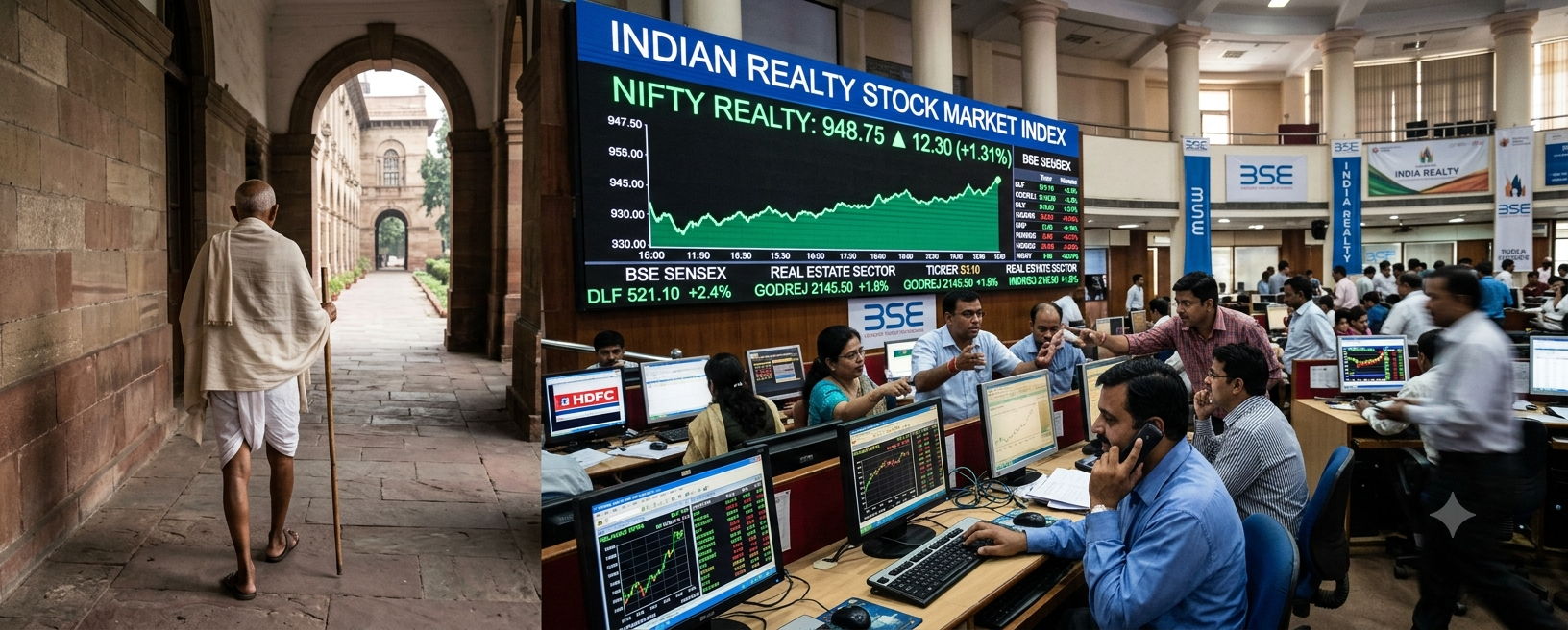 Realty Stocks Open Carefully as Traders Brace for Three-Day Break After a Punishing Quarter