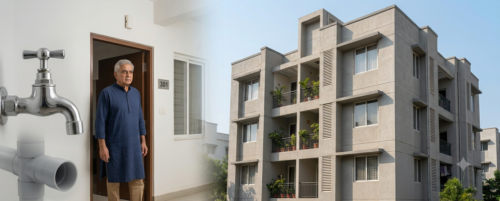 Society Cuts Water and Drainage Over Maintenance Dues Court Stops It, Member Wins