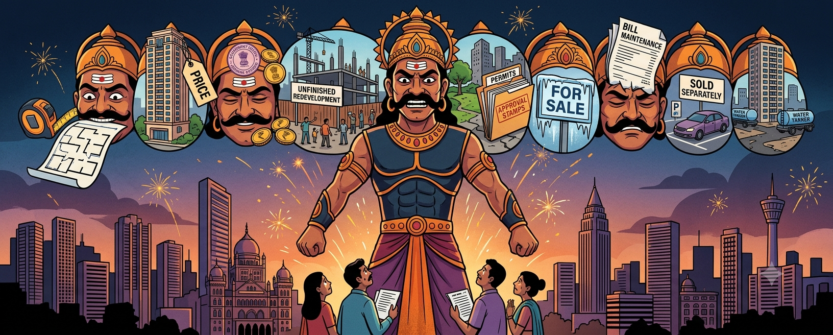 Ten Heads of Raavan Haunting Mumbai’s Housing Market
